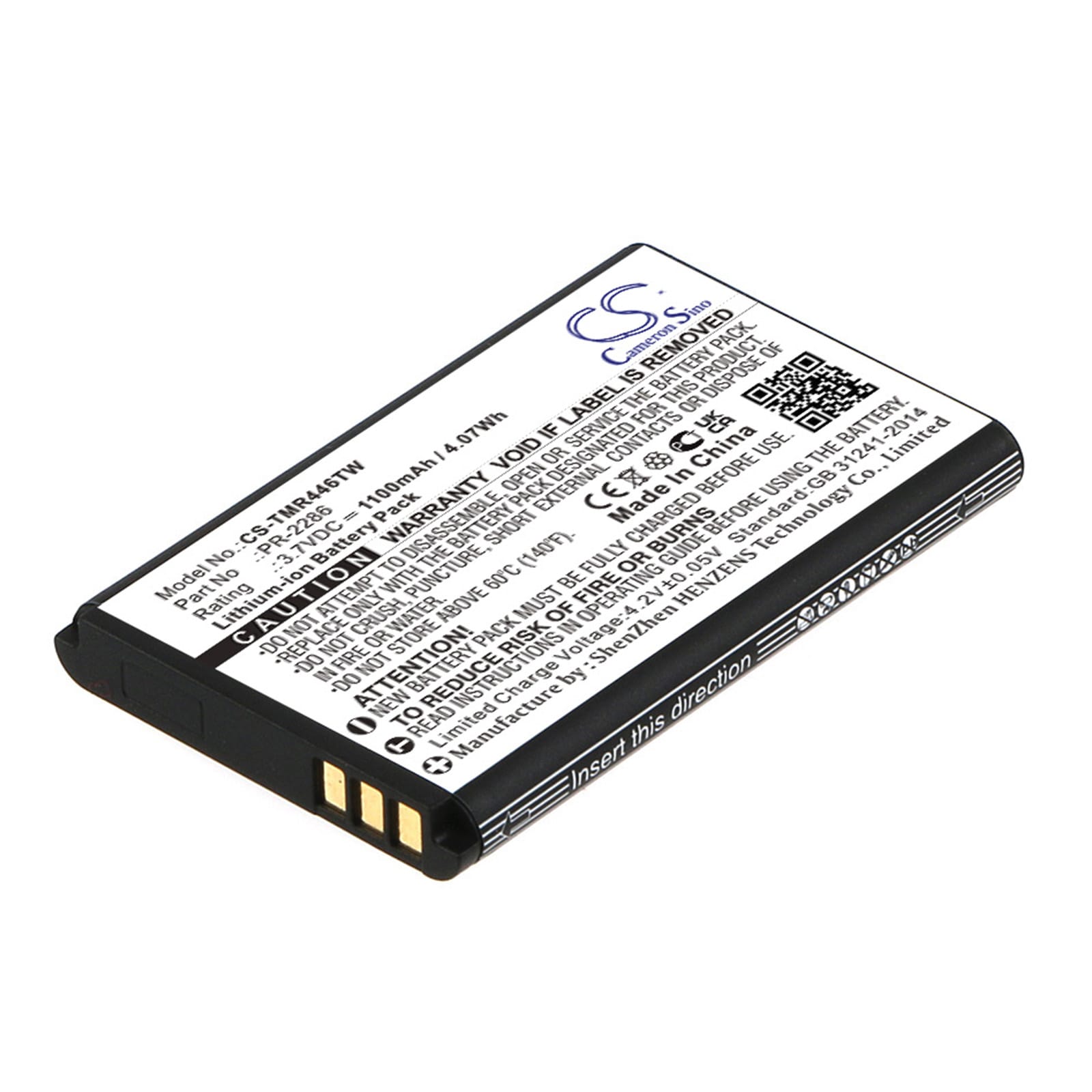 Batteri for Toveis-radio for Luiton LT-316