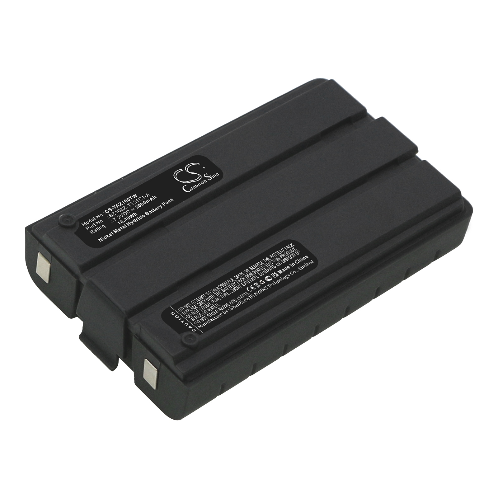 Batteri for Toveis-radio for Ma-Com-Ericsson BZ1032