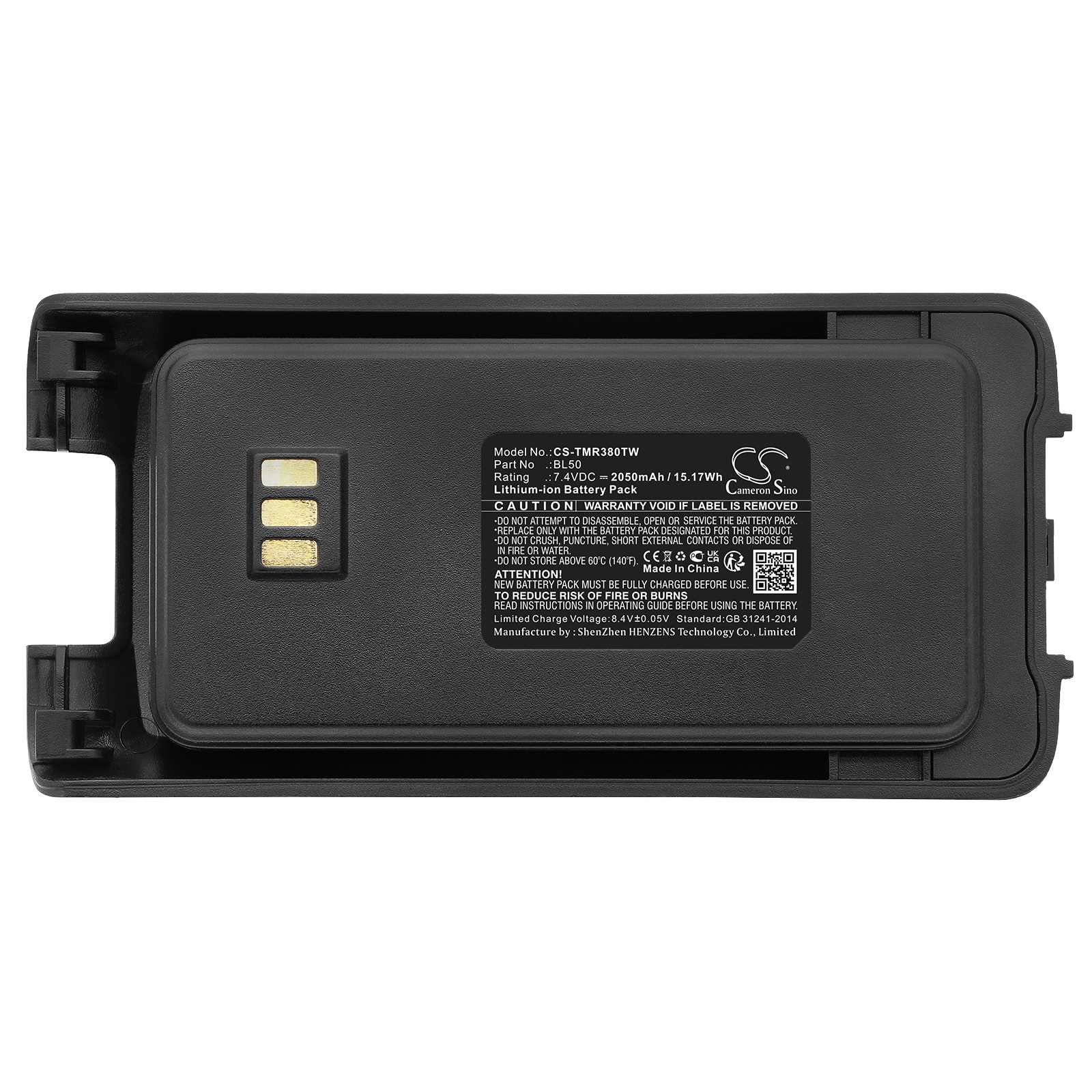 Batteri for Toveis-radio for Smartcom SC-280, SC-380