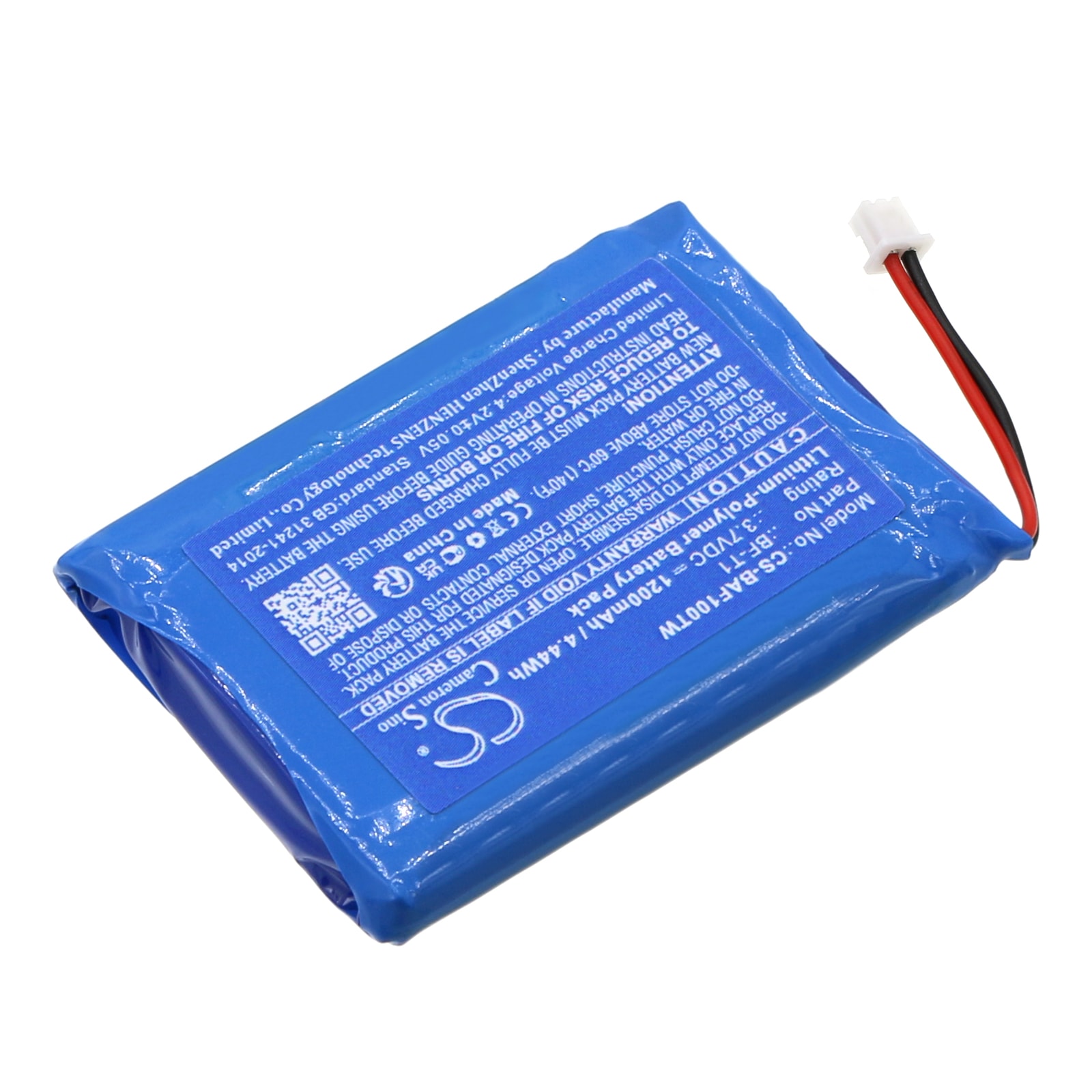 Batteri for Toveis-radio for Baofeng T1, BF-T1, BF-T1 UHF