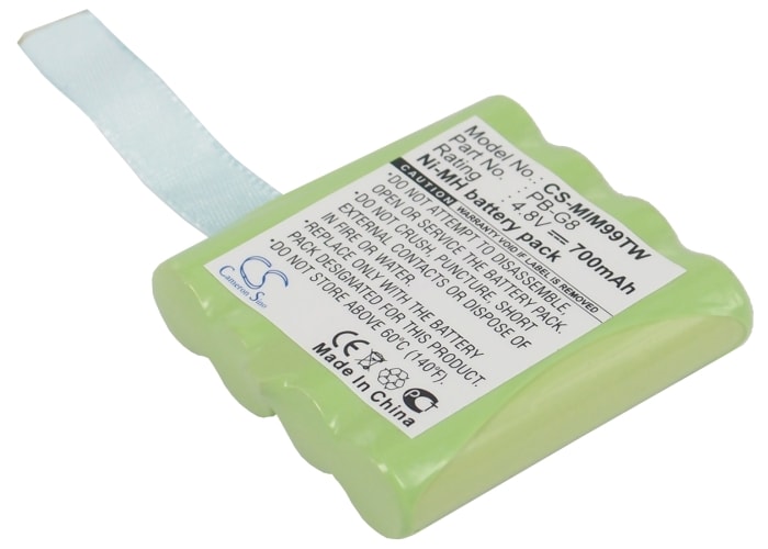 Batteri til Toveis-radio for Midland G8 BT, M24 Plus, M24 S osv.