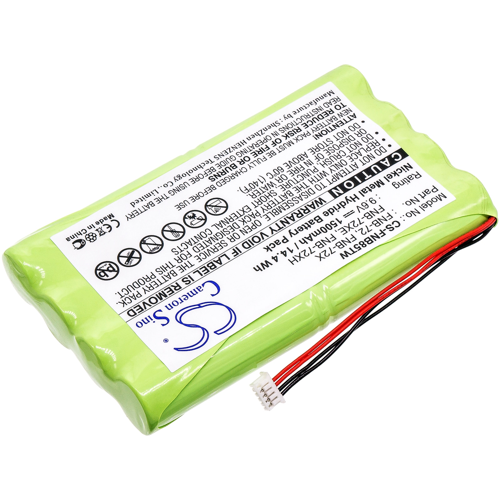 Batteri for Toveis-radio for Vertex FT-817, FT-817ND