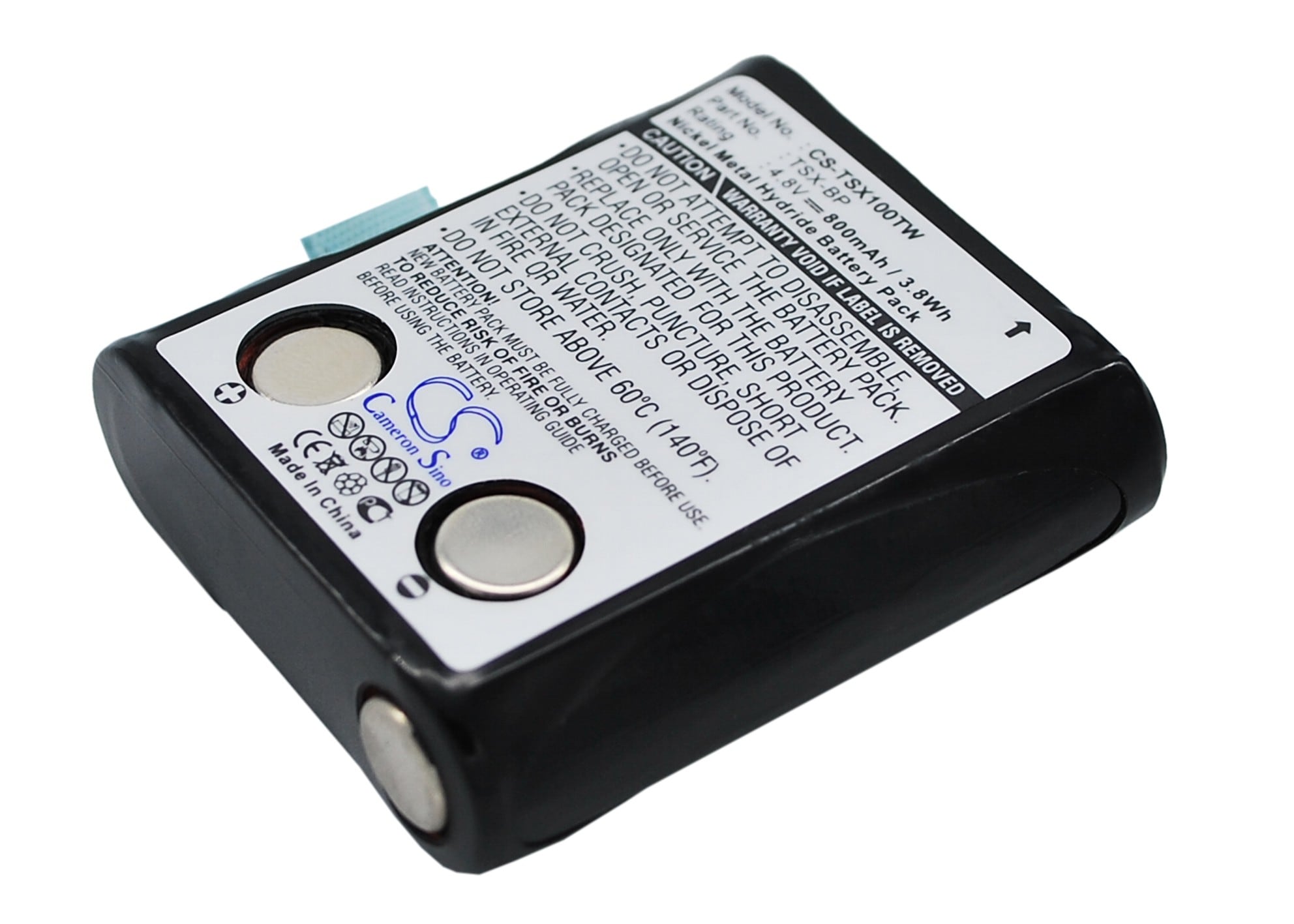 Batteri for Toveis-radio for TriSquare TSX100, TSX300