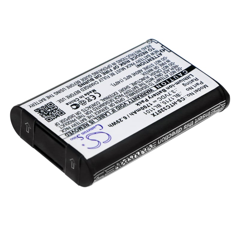 Batteri for Toveis-radio for HYT TC-320, TC-320U