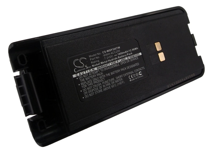 Batteri for Toveis-radio for Maxon SP300, SP310, SP320 osv.