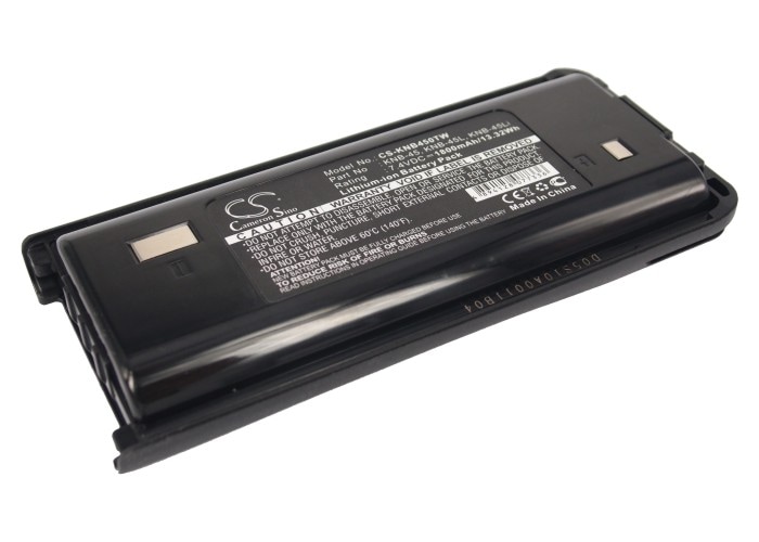 Batteri for Toveis-radio for Kenwood TK-3200L-U15P, TK-3202L-U16P, TK-3200-U2P og andre.