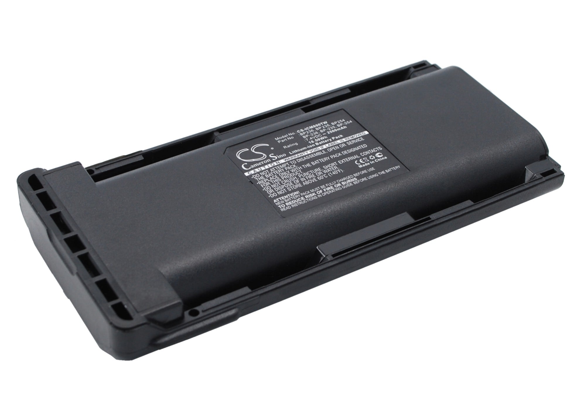 Batteri for toveisradio for ICOM IC-F70, IC-F80, IC-F70D osv.