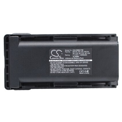 Batteri for toveisradio for ICOM IC-F70, IC-F80, IC-F70D osv.
