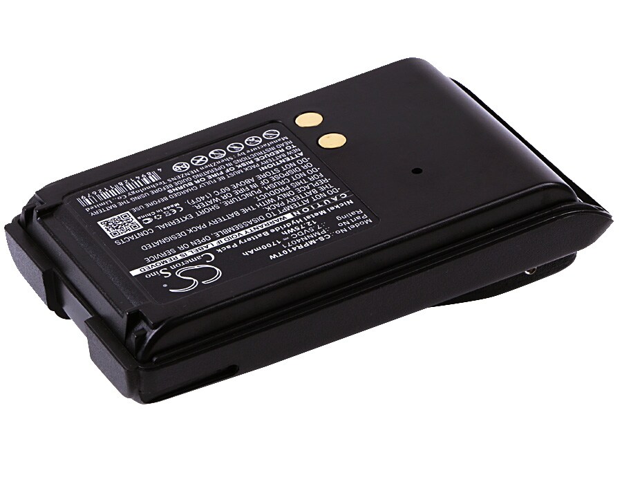 Batteri for Toveis radio for Motorola Mag One BPR40, A8, A6 etc.