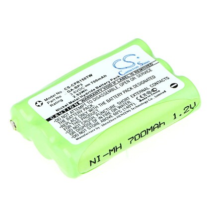 Batteri for Toveis-radio for Cobra PR145, PR150, PR155 GMRS
