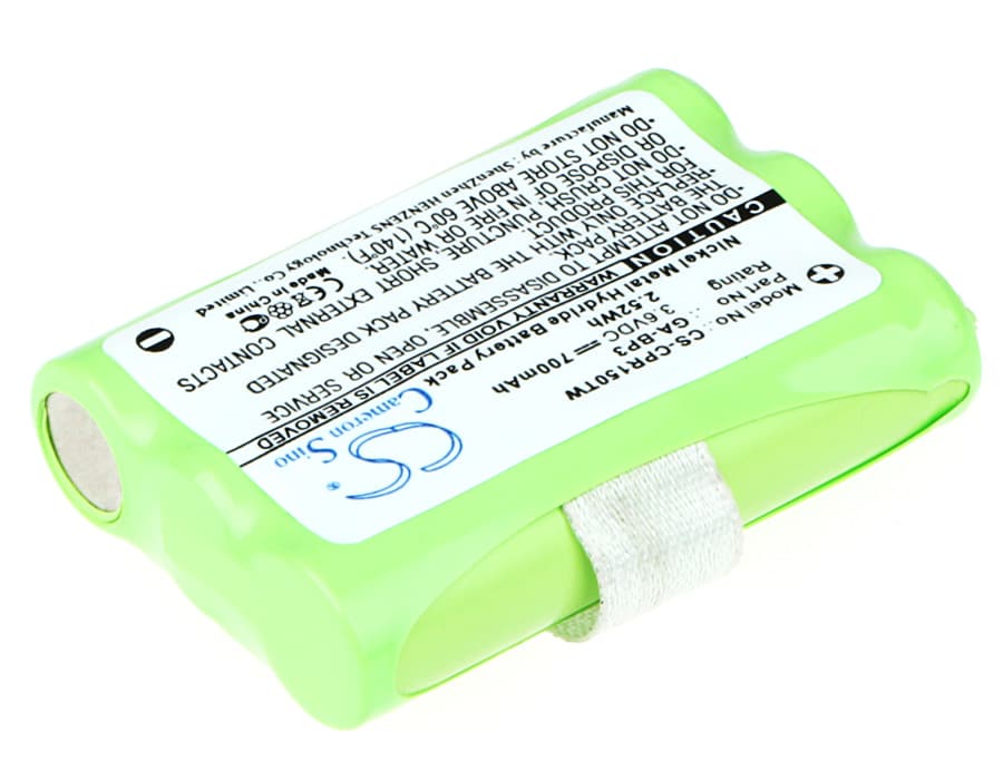 Batteri for Toveis-radio for Cobra PR145, PR150, PR155 GMRS