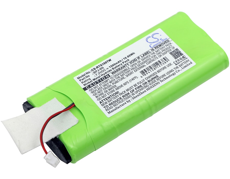 Batteri til Toveis-radio for Ritron Jobcom, JMX-100, JMX-150 osv.