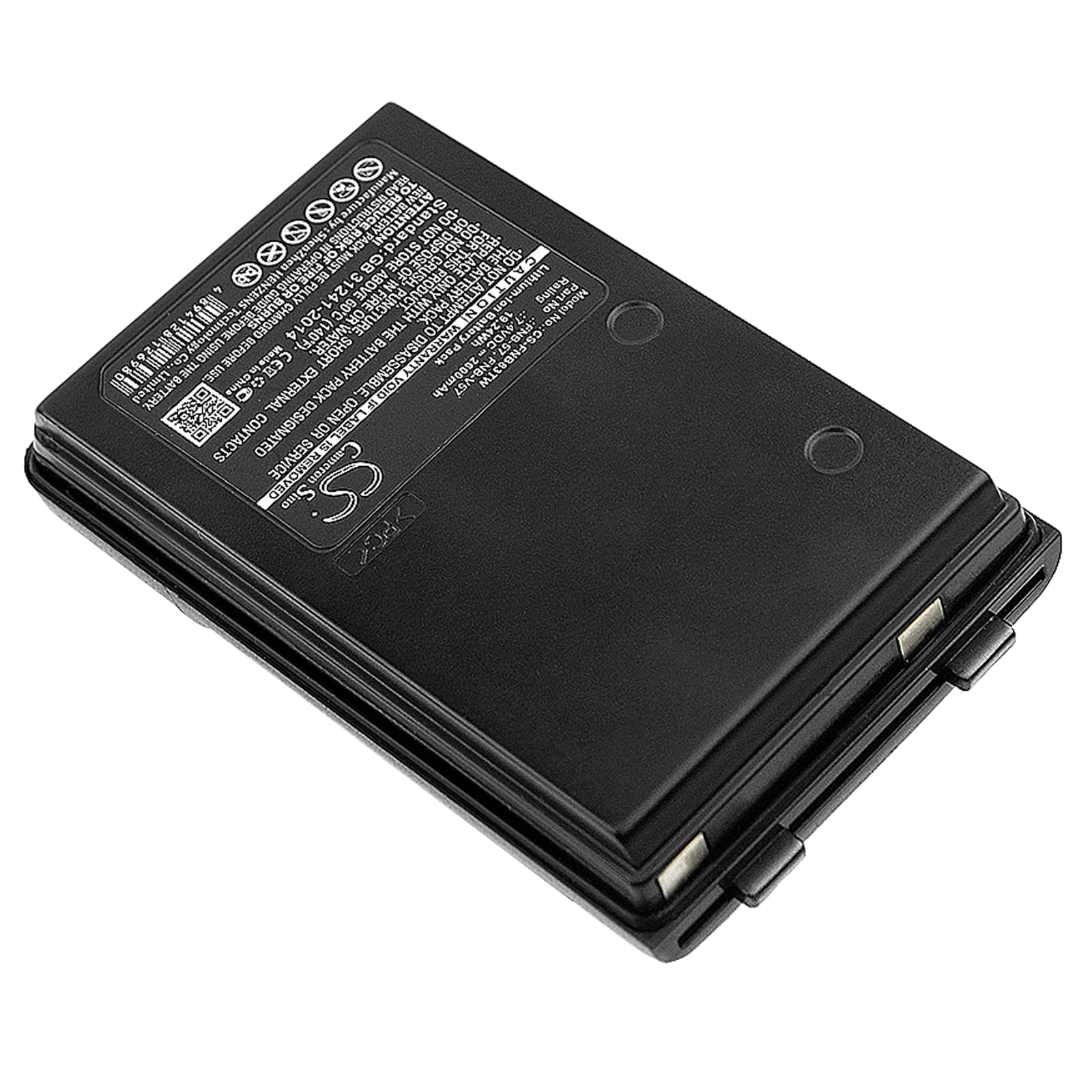 Batteri til Toveis-radio for Vertex VX-110, VX-160, VX-170 osv.