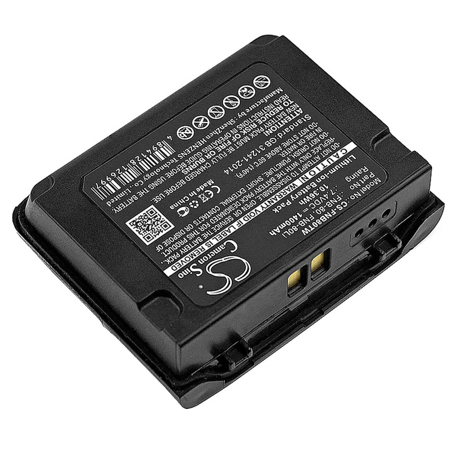 Batteri til Toveis-radio for Vertex VXA-710, VX-5, VX-5R osv.