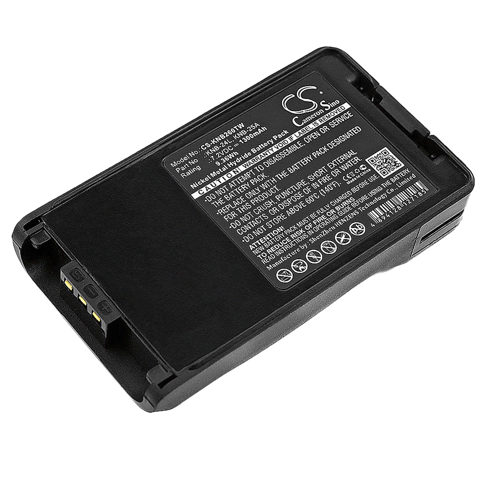 Batteri for Toveis radio for Kenwood TK-3140, TK-2140, TK-2160 etc.