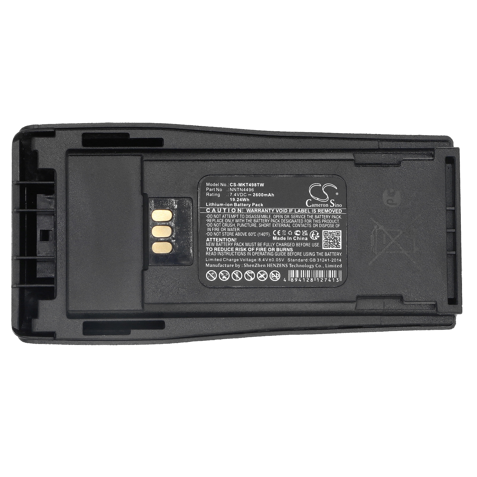 Batteri for Toveis radio for Motorola CP150, CP200, CP250 etc.