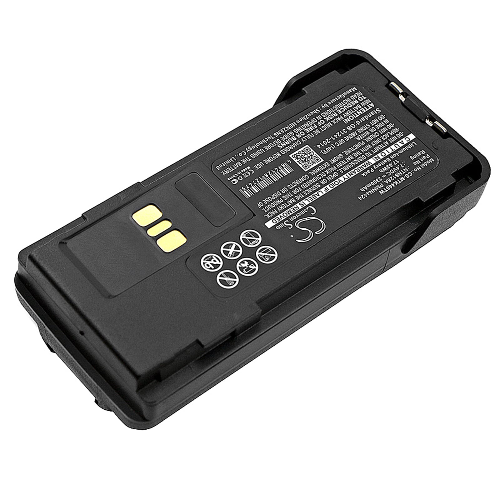Batteri for Toveis-radio for Motorola APX-2000, APX-3000, XPR 3300 etc.