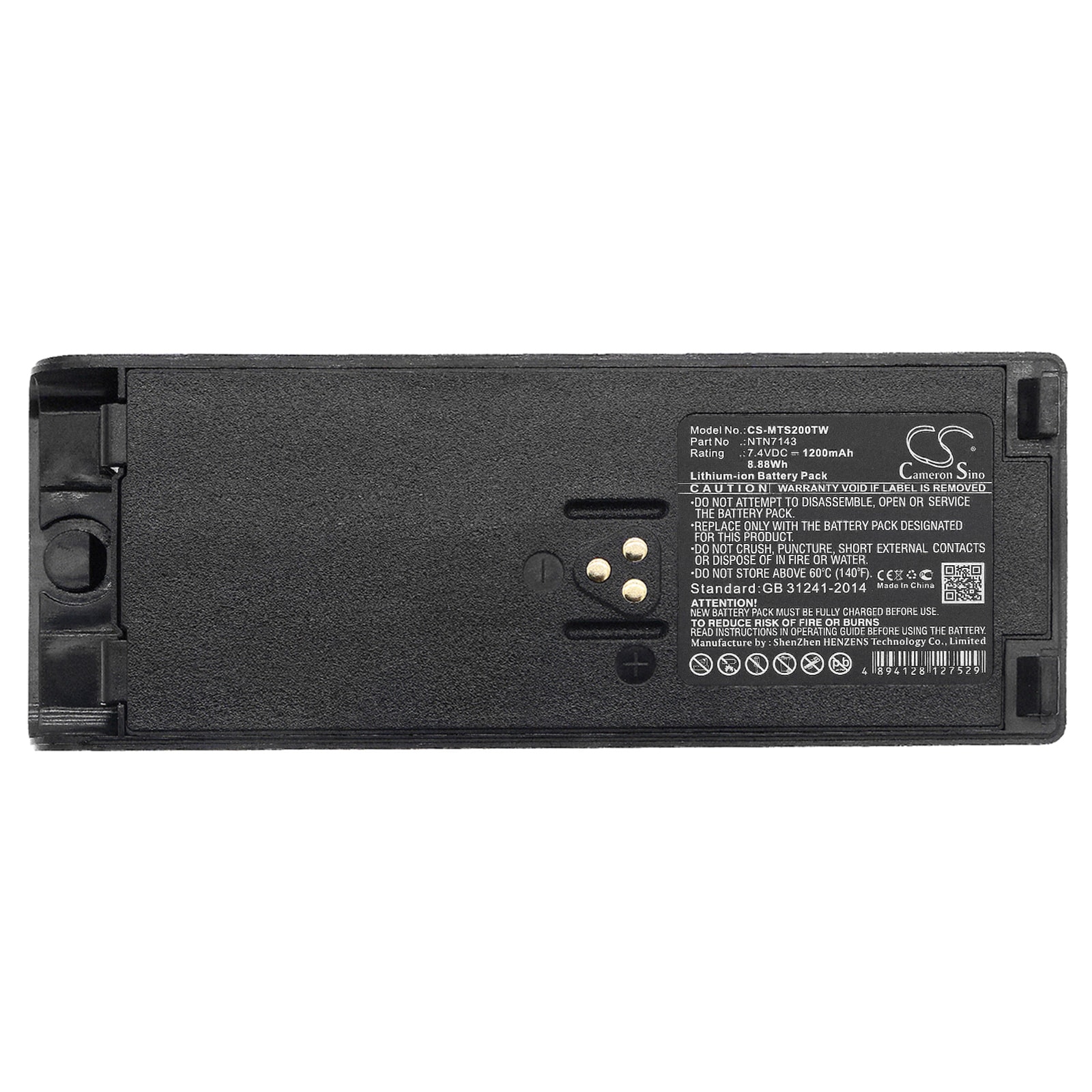 Batteri for Toveis radio for Motorola GP900, GP1200, HT1000 etc.