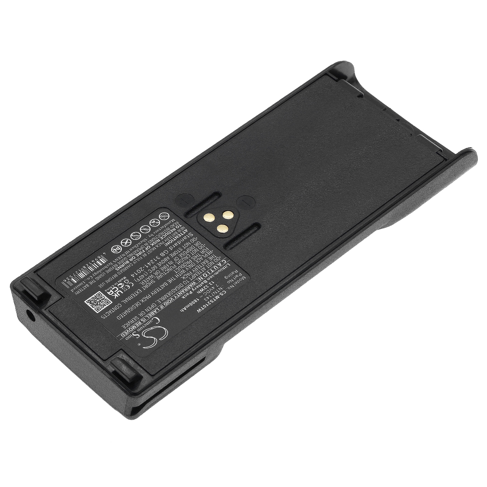 Radiobatteri 1800 mAh 7,4 V / batteri til Motorola GP1200 / GP900 / HT1000 / MTS2000 / MTX9000