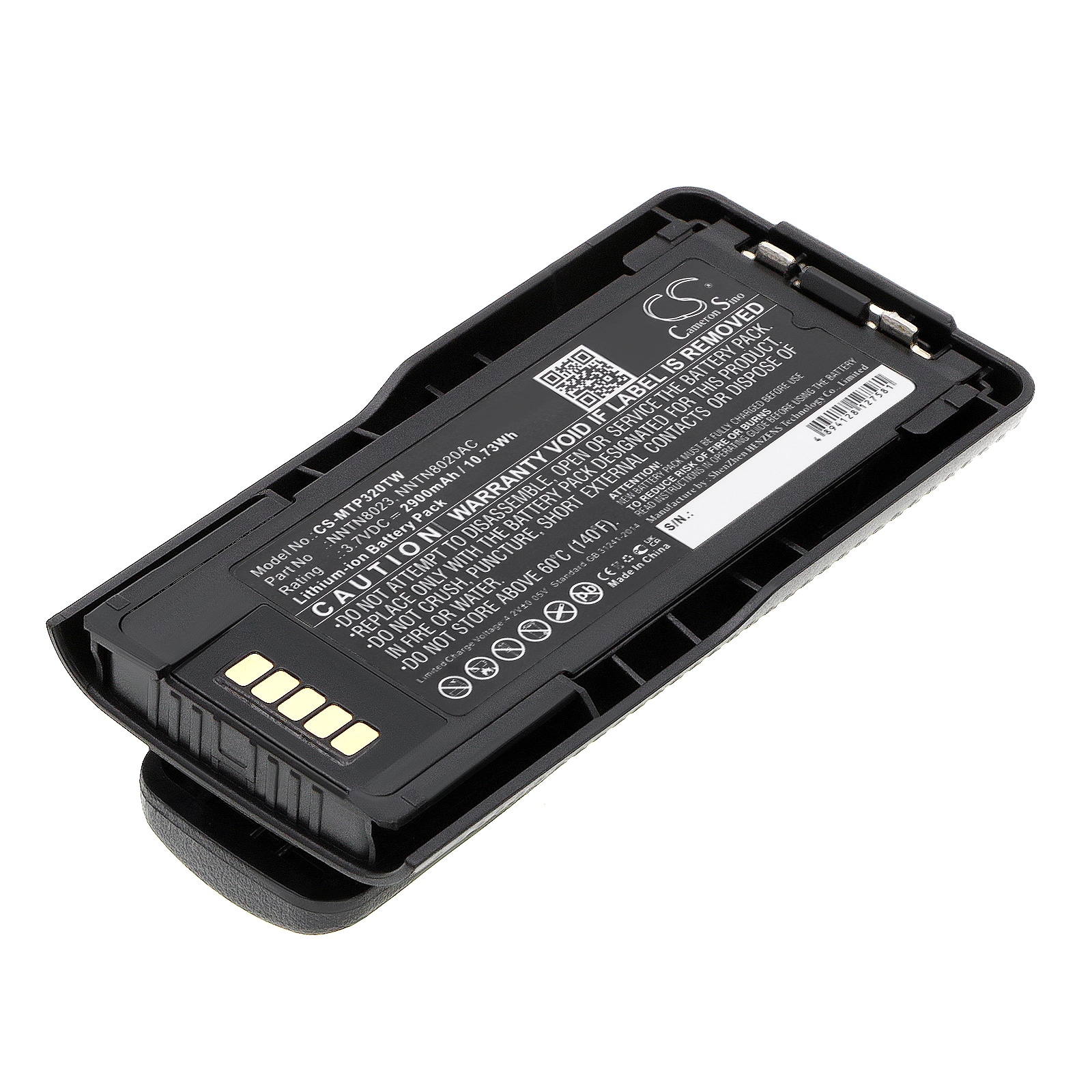 Batteri for Toveis radio for Motorola MTP3100, MTP3200, MTP3250 etc.
