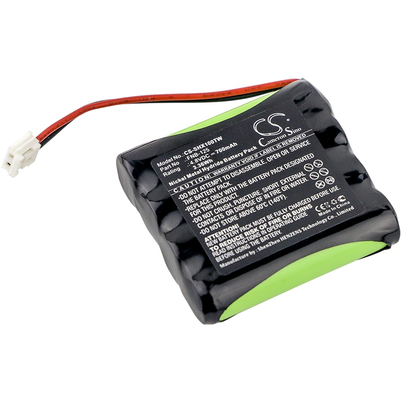 Batteri for Toveis-radio til Standard Horizon HX100
