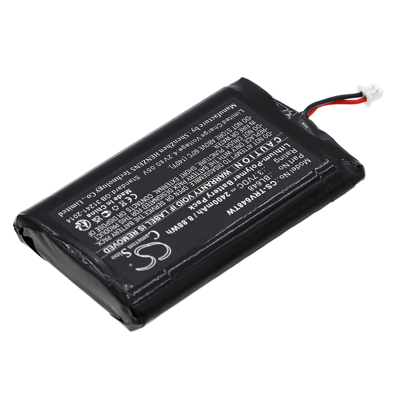 Batteri for Toveis-radio for Retevis RB48, RB648