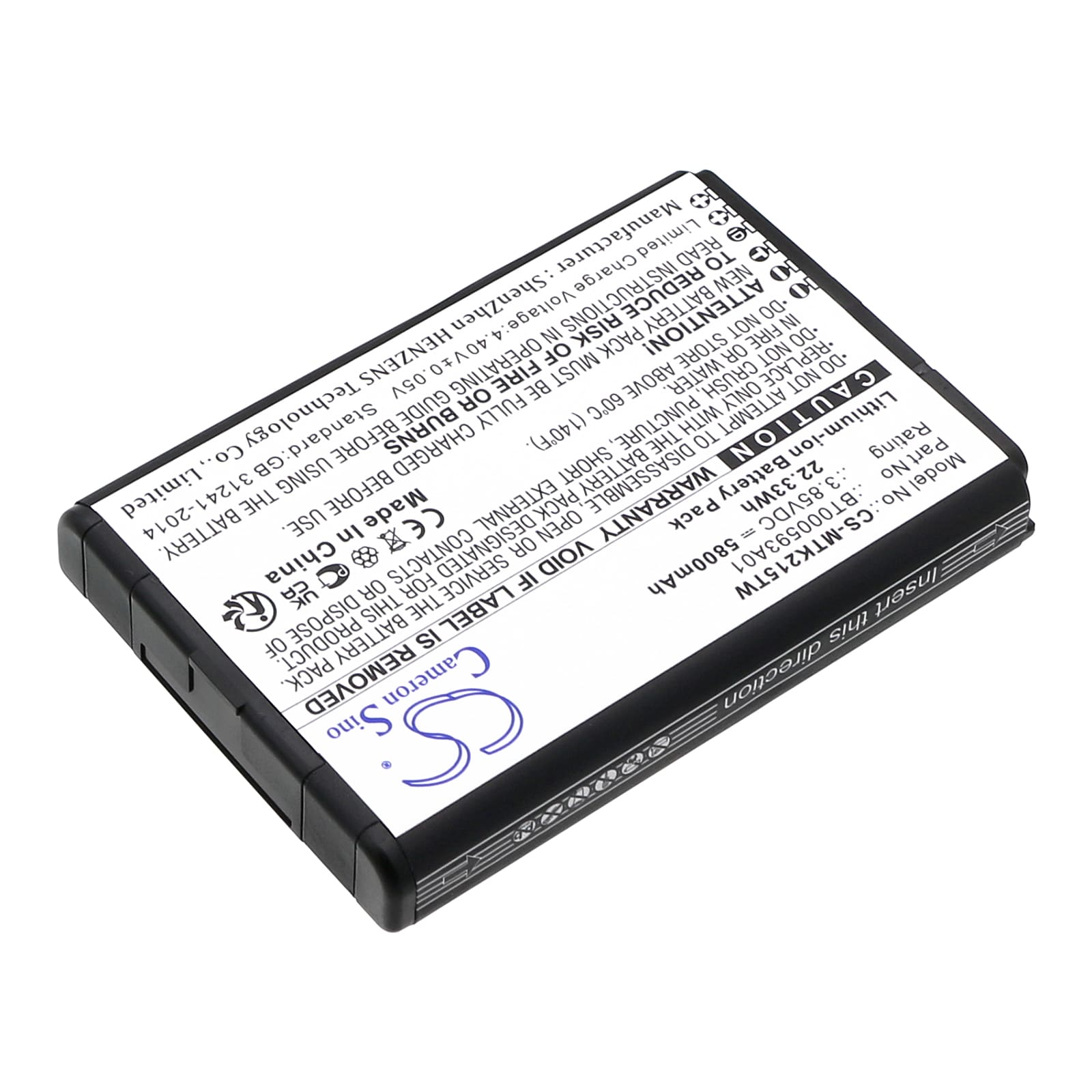 Batteri for Toveis-radio for Motorola EVOLVE LTE, AR494948, HK2157A
