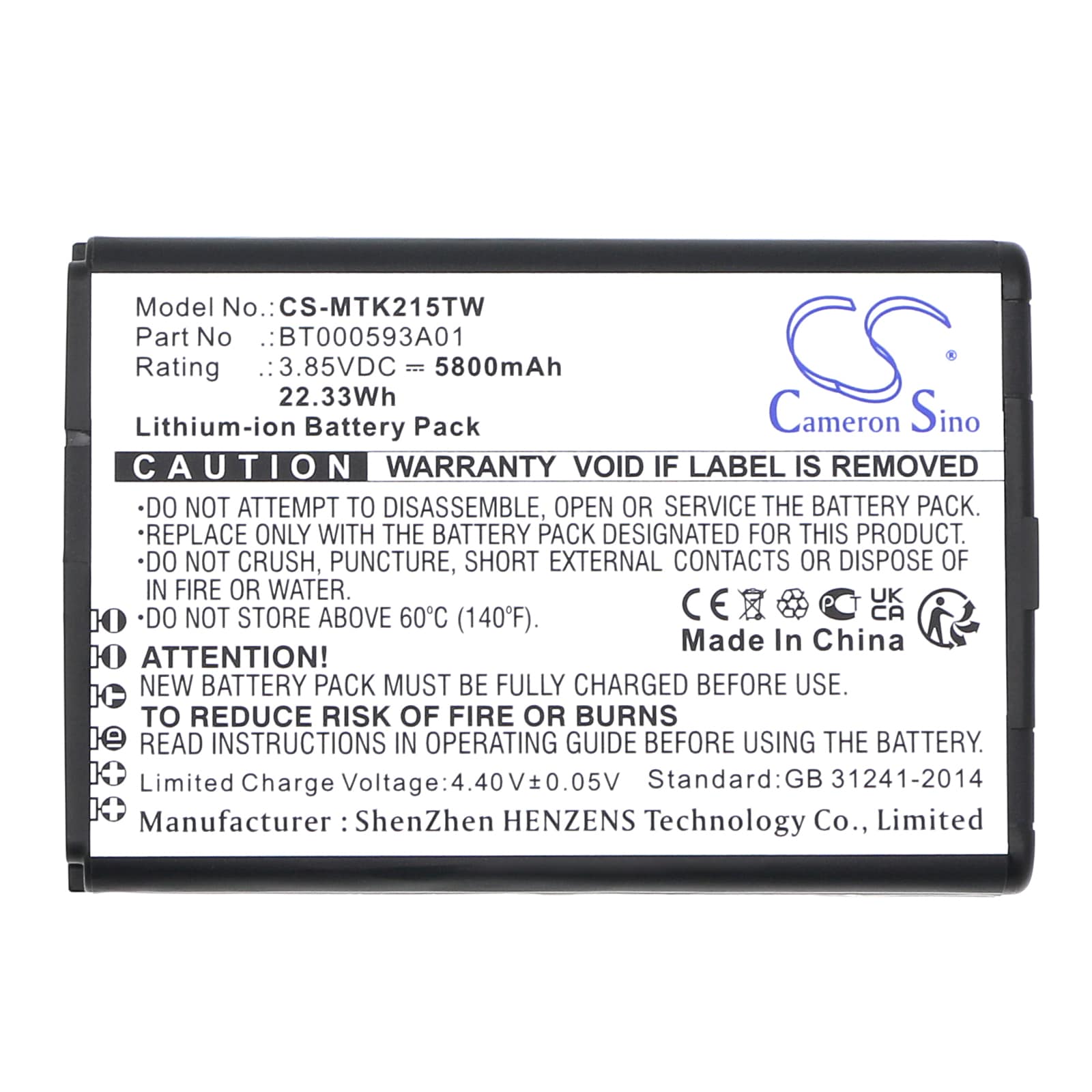 Batteri for Toveis-radio for Motorola EVOLVE LTE, AR494948, HK2157A