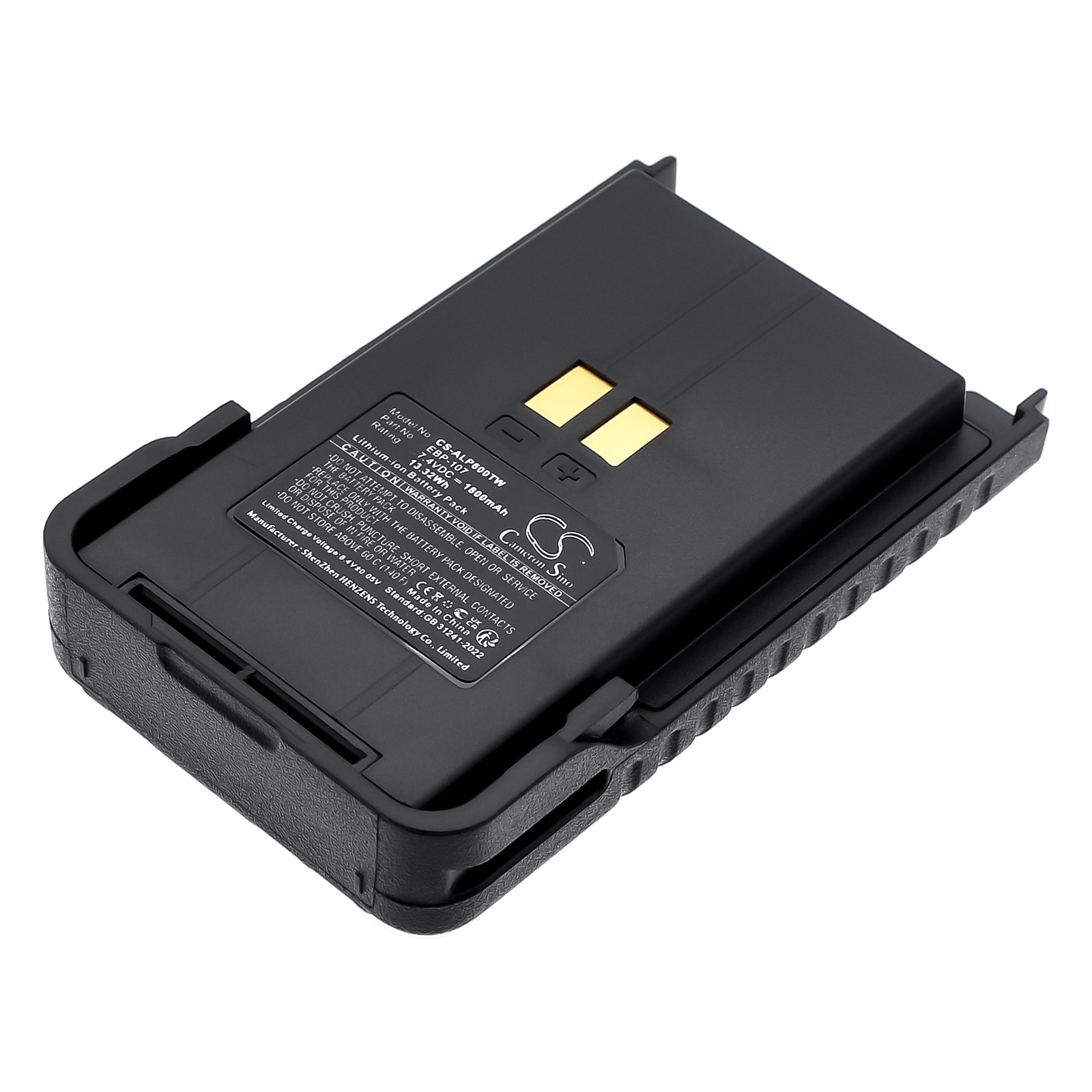 Batteri for Toveis-radio for Alinco DJ-CRX6, DJ-CRX7HE, DJ-CRX7