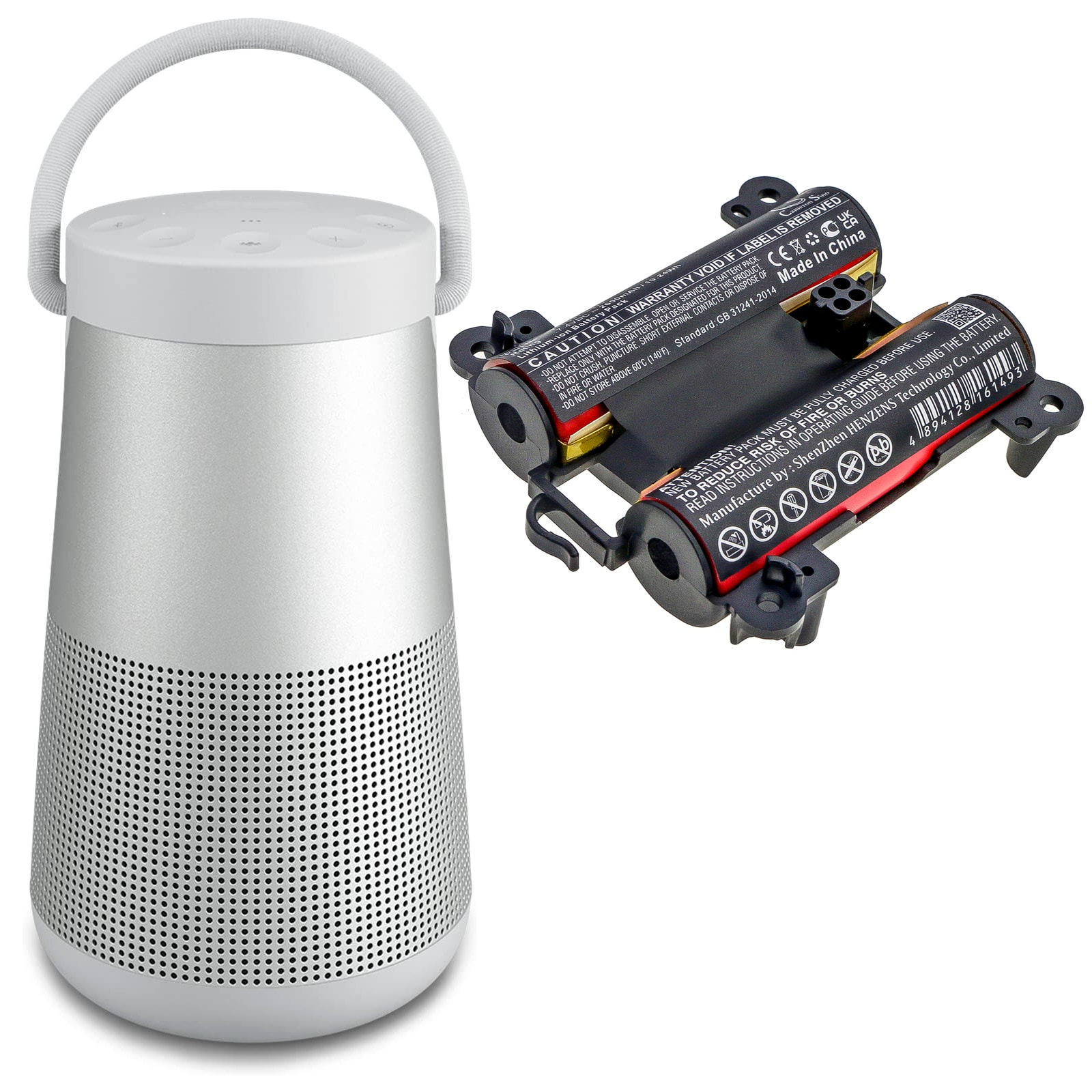 Batteri til høyttaler for Bose SoundLink Revolve+, SoundLink Revolve Plus, 071478 m.fl.