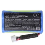 Batteri til høyttaler for LG Music Flow P7, NP7550, PJ9 og andre.
