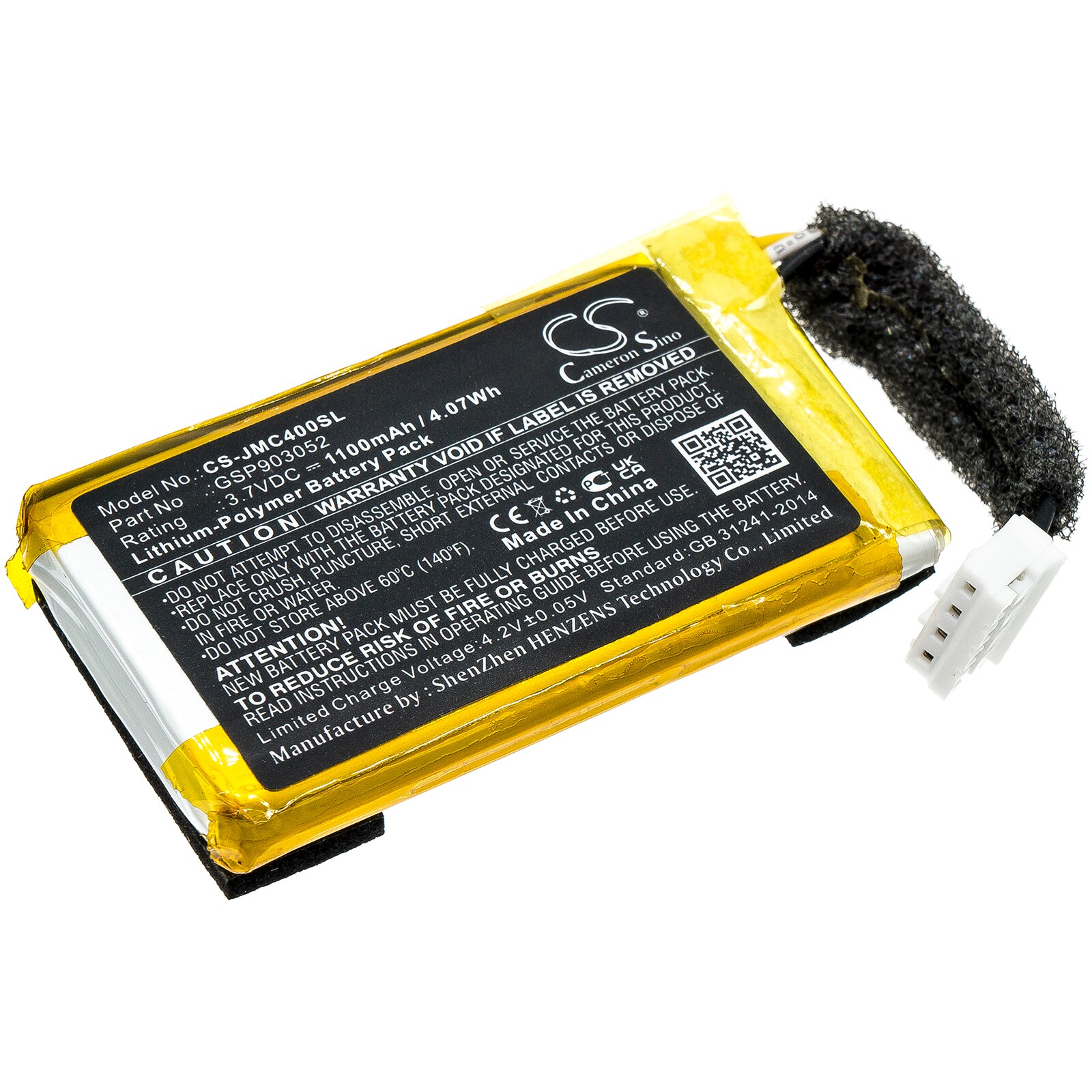Batteri til høyttaler for JBL Clip 4, AN0402-JK0009880