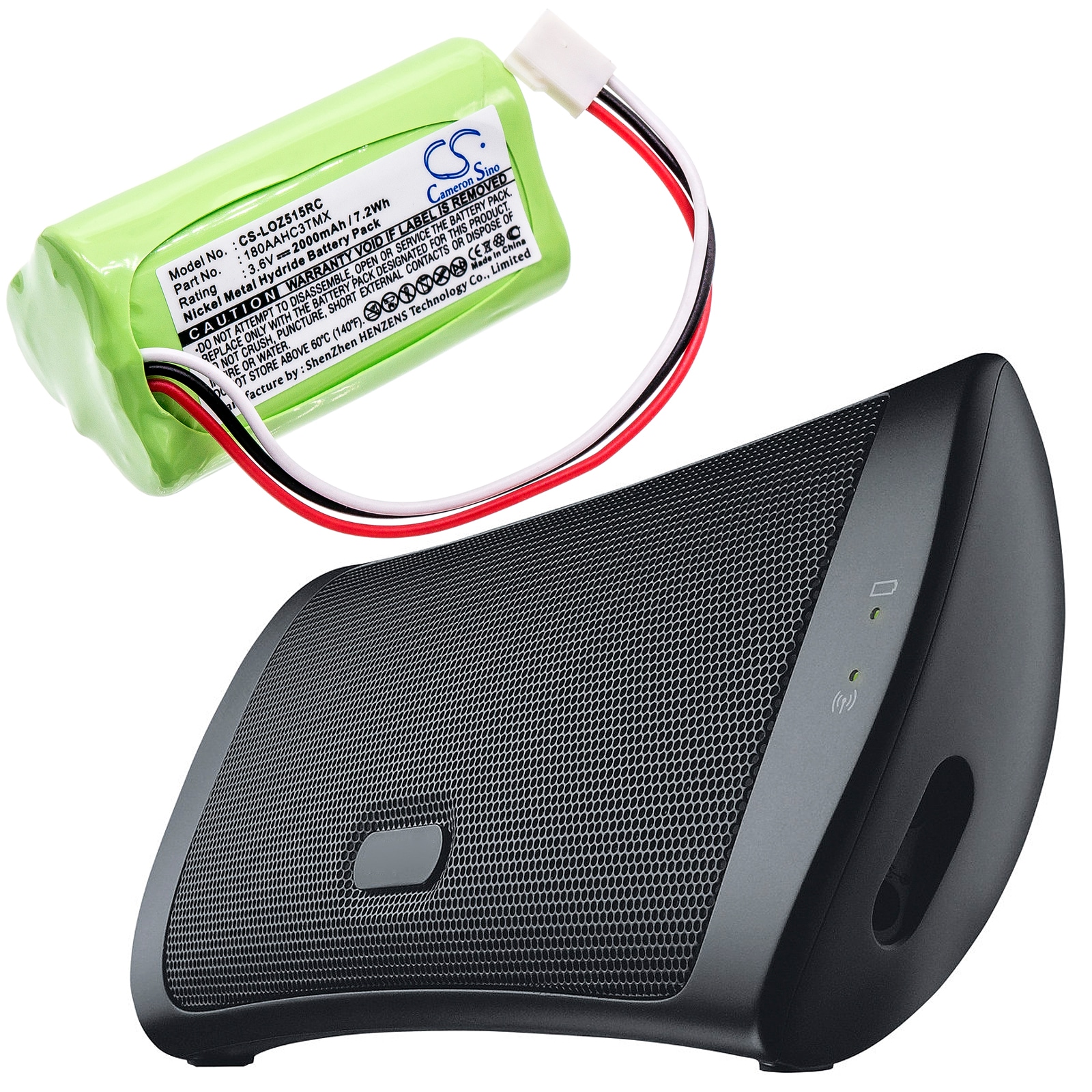 Batteri til høyttaler for Logitech Z515, S315i, S715i