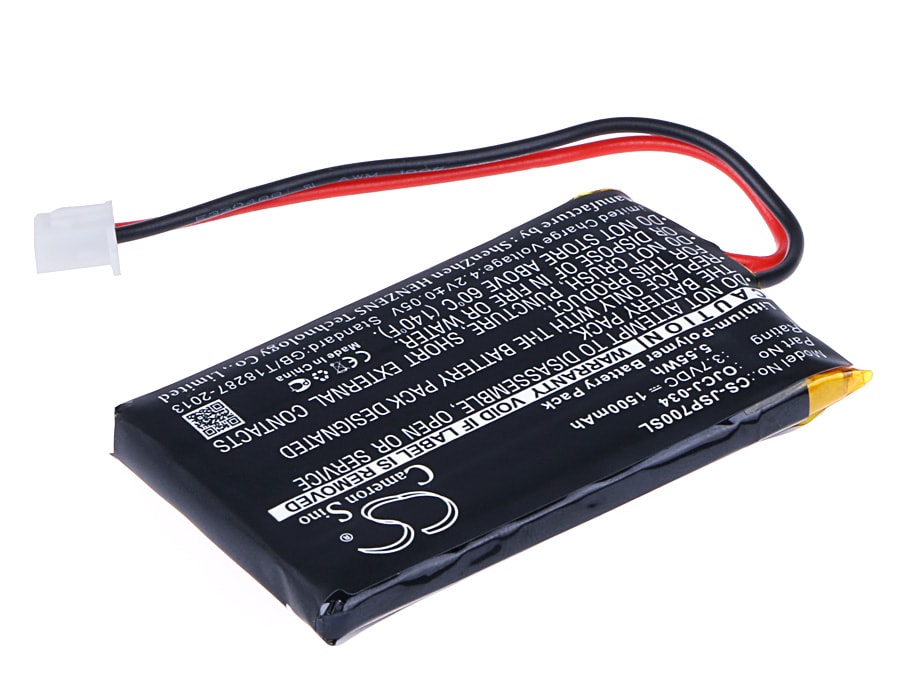 Batteri til høyttaler for JVC SP-AD70, JVC SP-AD70-A, JVC SP-AD70-B og andre.