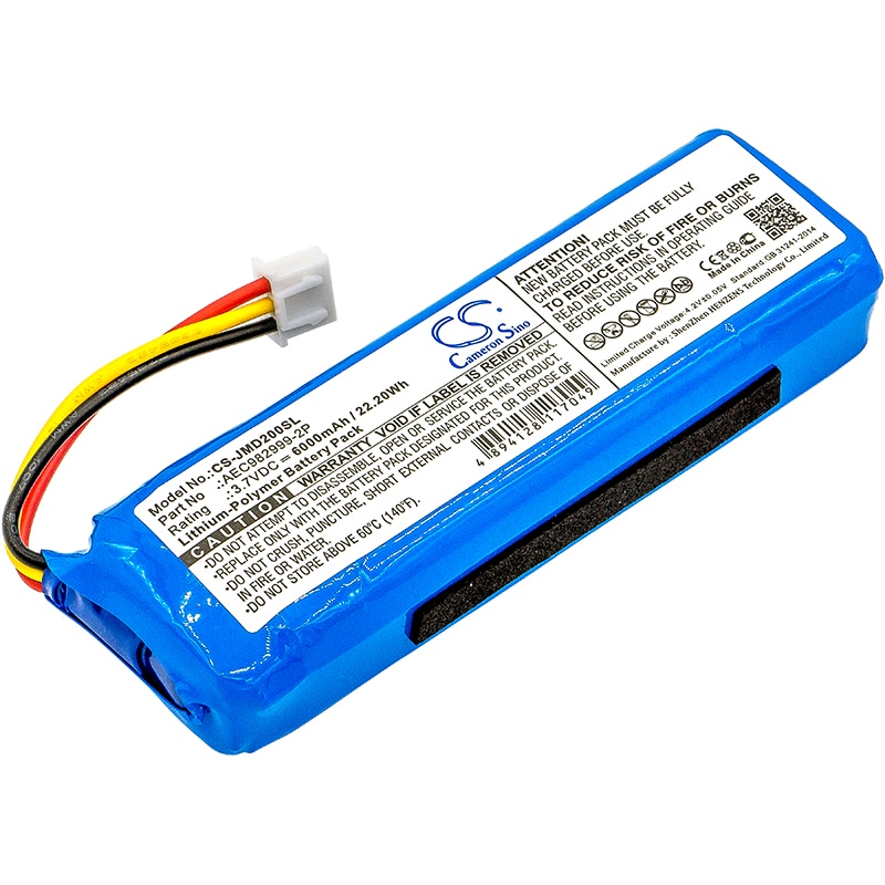 Batteri for høyttaler for JBL Charge