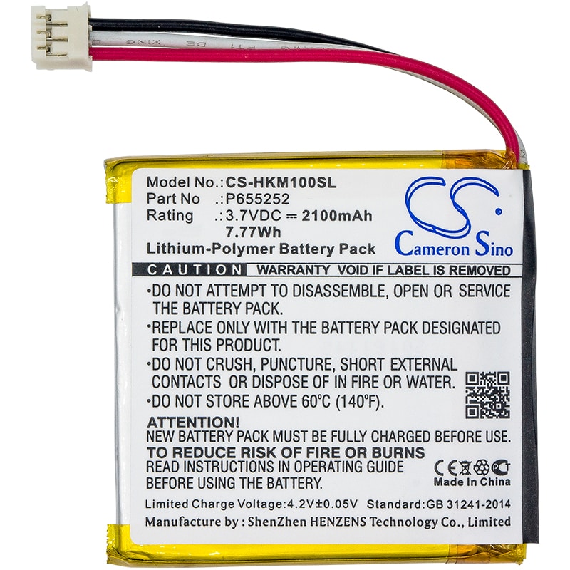 Batteri til høyttaler for Harman/Kardon Esquire Mini