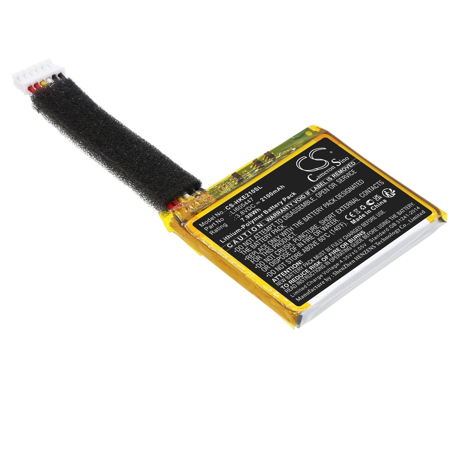 Batteri til høyttaler for Harman/Kardon Esquire Mini 2