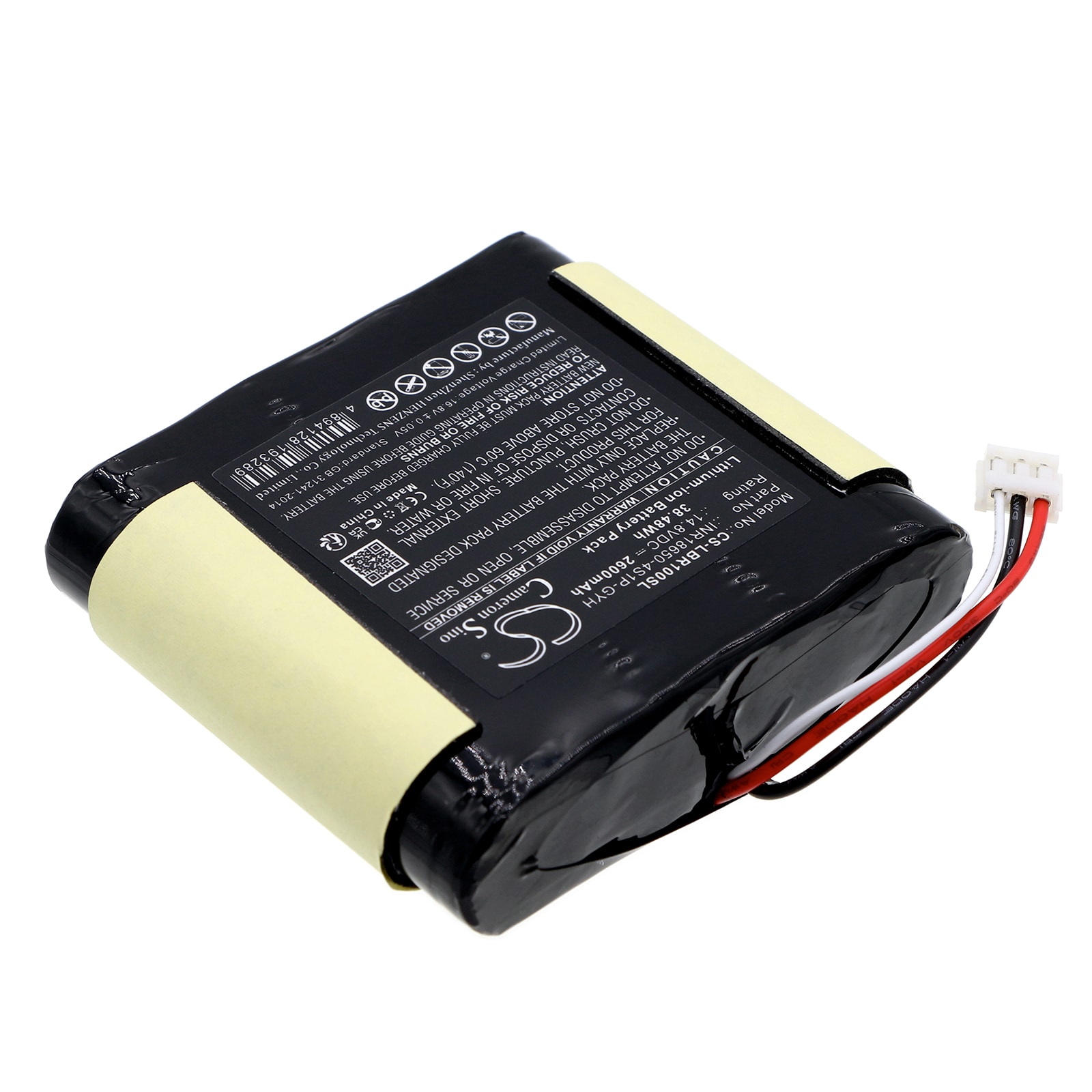 Batteri til høyttaler for Libratone INR18650-4S1P-GYH