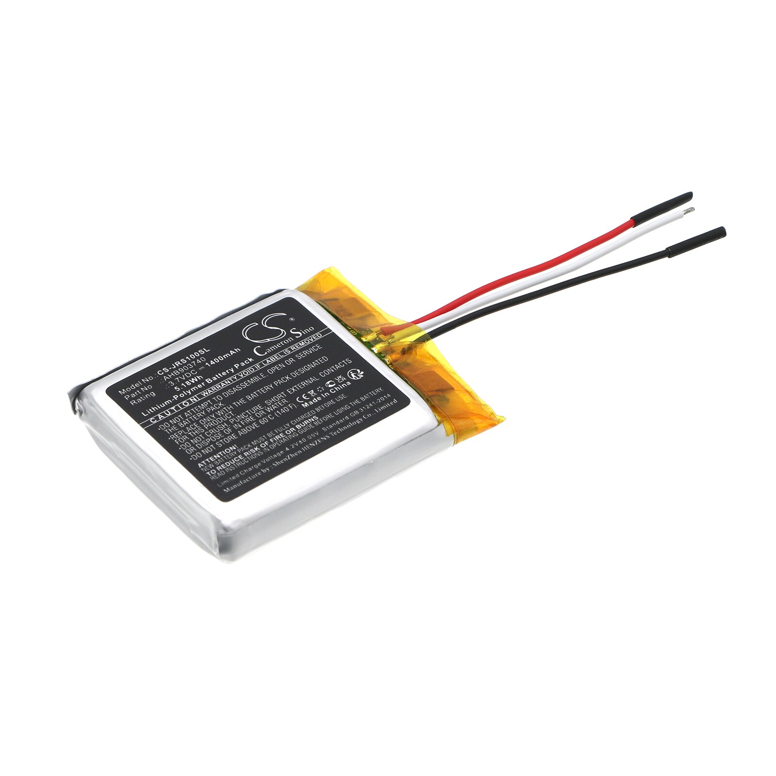 Batteri til høyttaler for Jabra HFS100, Freeway