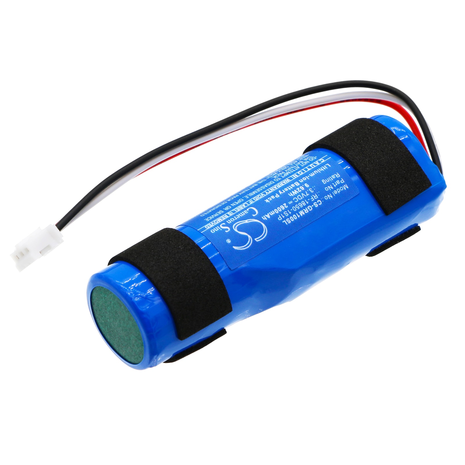 Batteri til høyttaler for Groove onn Rugged Speaker, Rugged SM, trådløs LED-høyttaler osv.