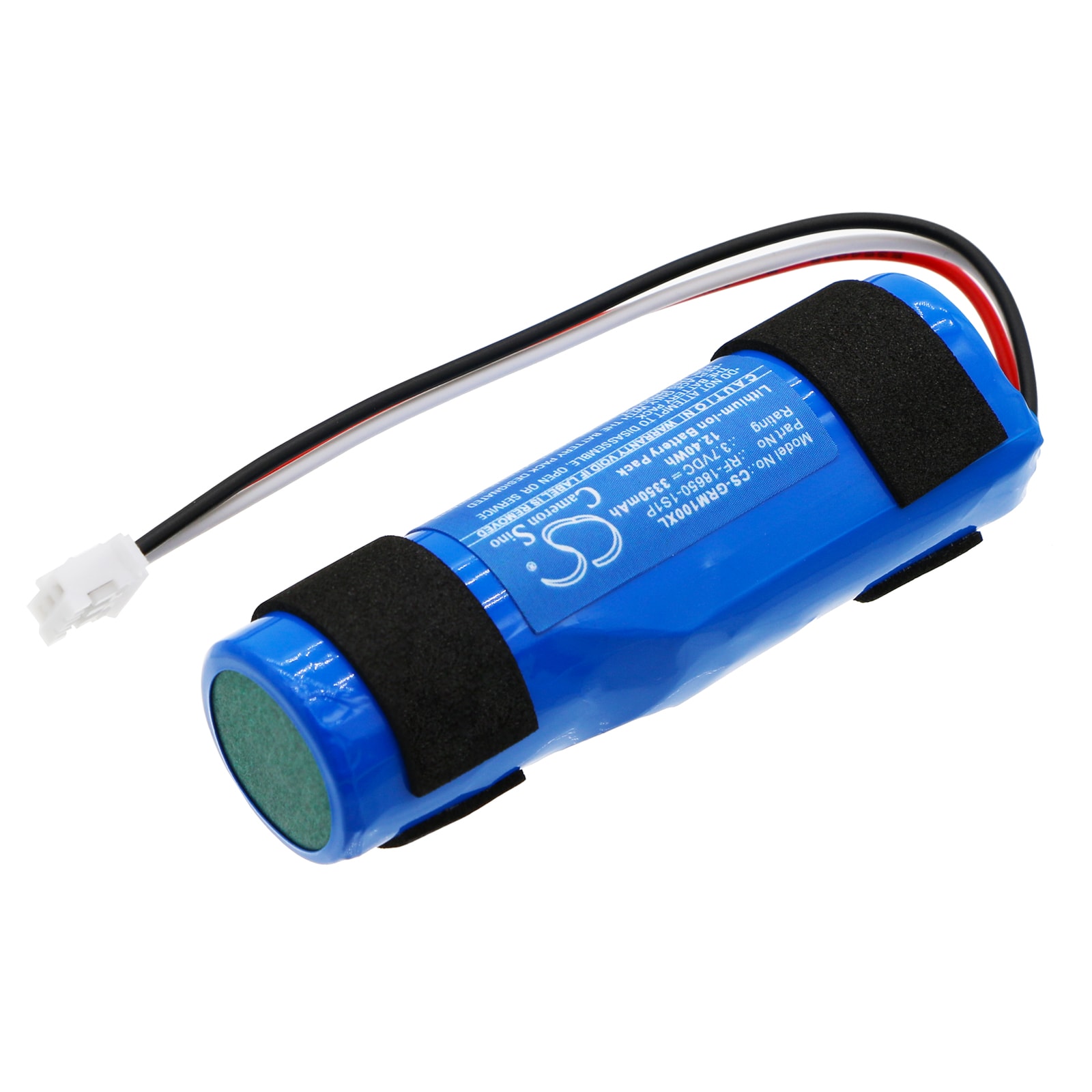 Batteri til høyttaler for Groove onn Rugged Speaker, Rugged SM, trådløs LED-høyttaler osv.