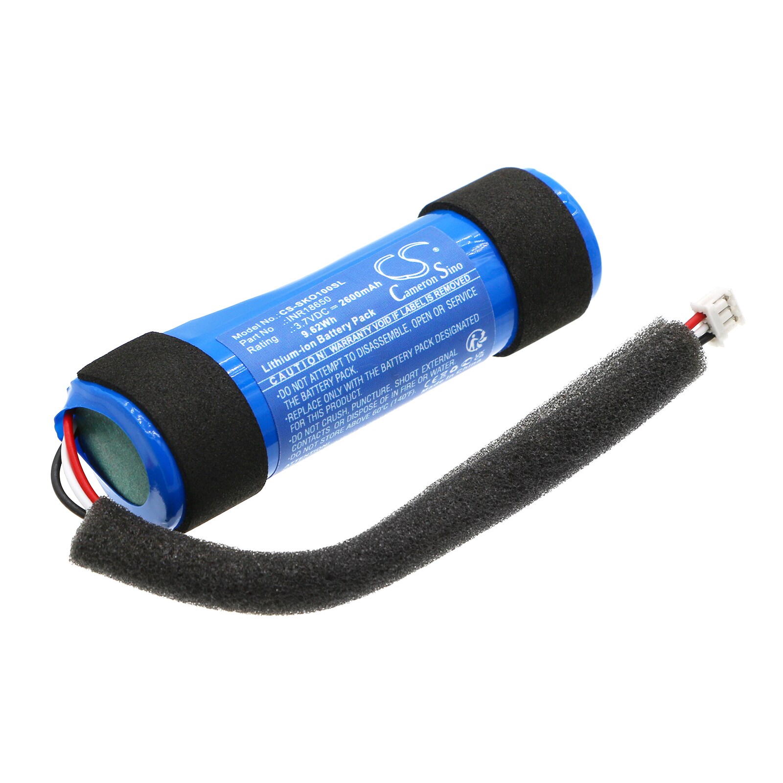 Batteri til høyttaler for Skullcandy Ounce XT, SKDY Ounce, 2SKSK1844
