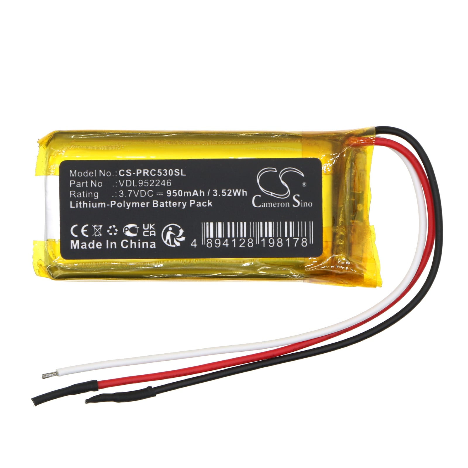 Batteri til høyttaler for Poly Calisto 5300