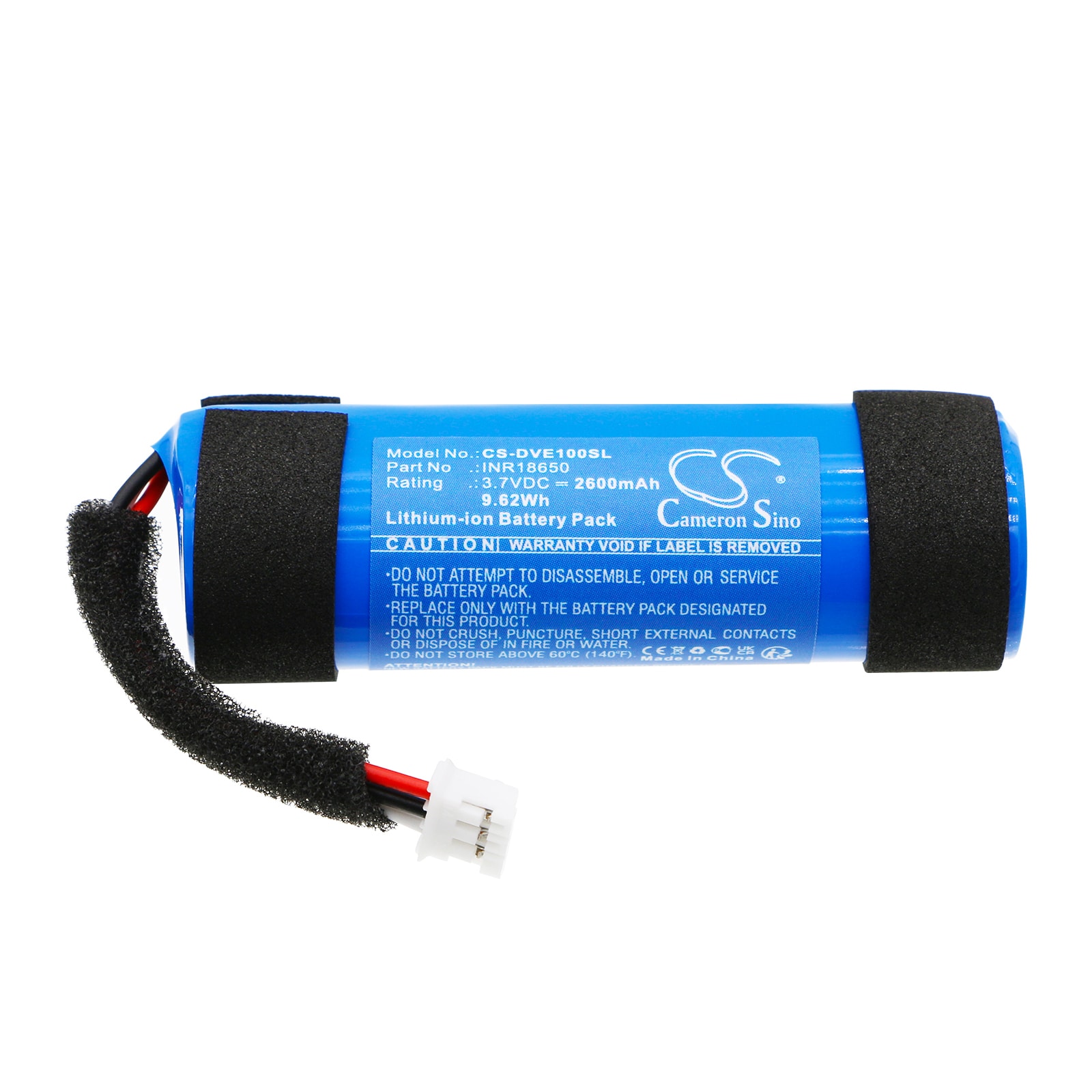 Batteri til høyttaler for Divoom Timebox Evo