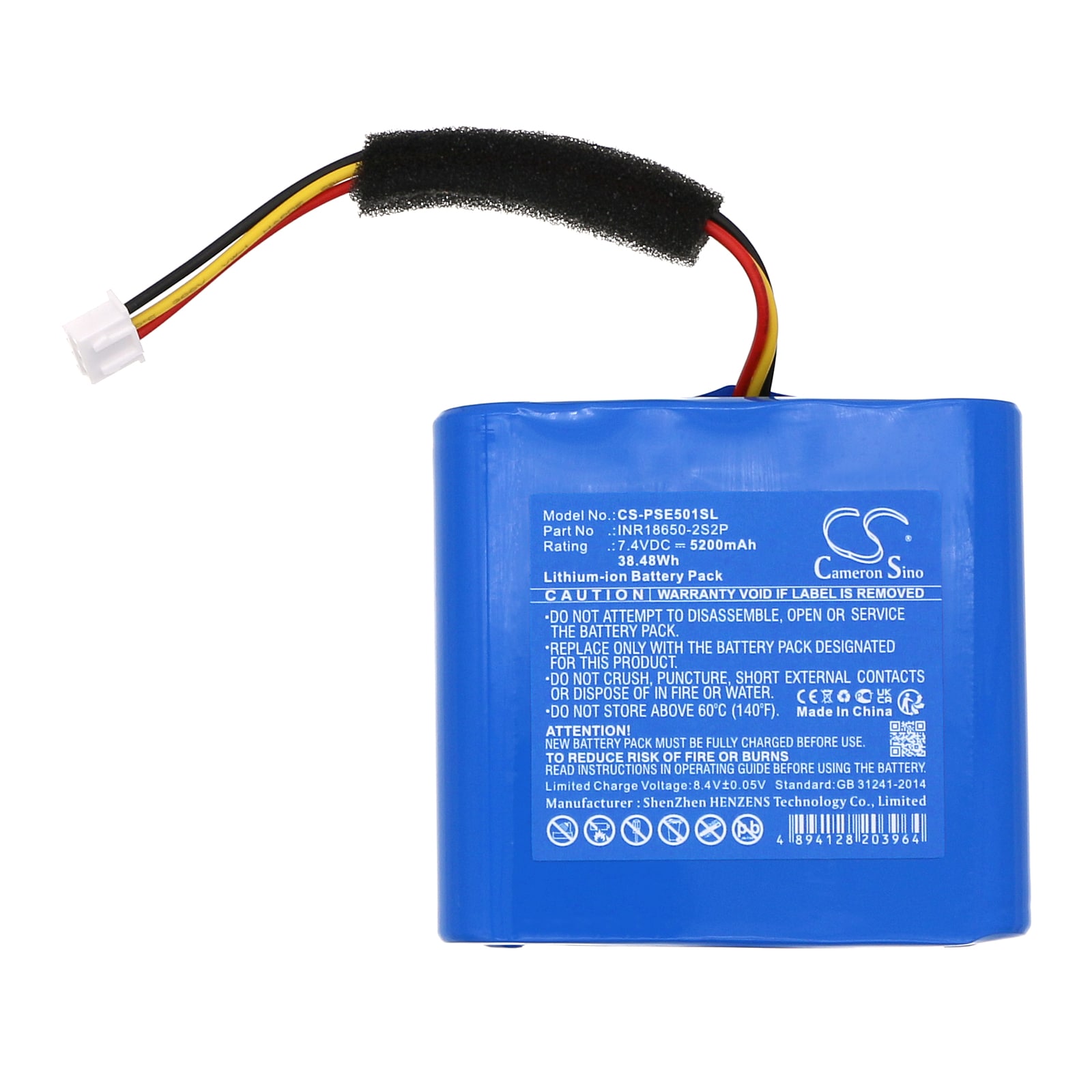 Batteri til høyttaler for Philips PSE0501, PSE0501/00, Smartmeeting PSE0501/00