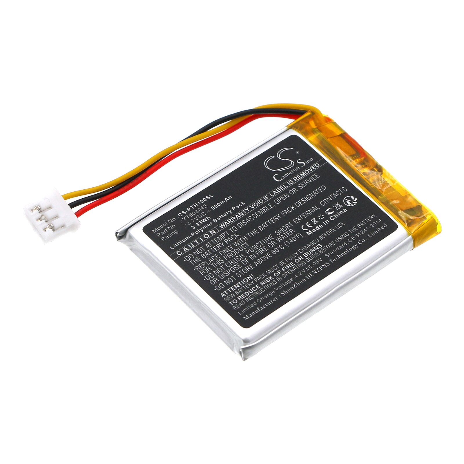 Batteri til høyttaler for Peterson SP-1, StroboPLUS HD