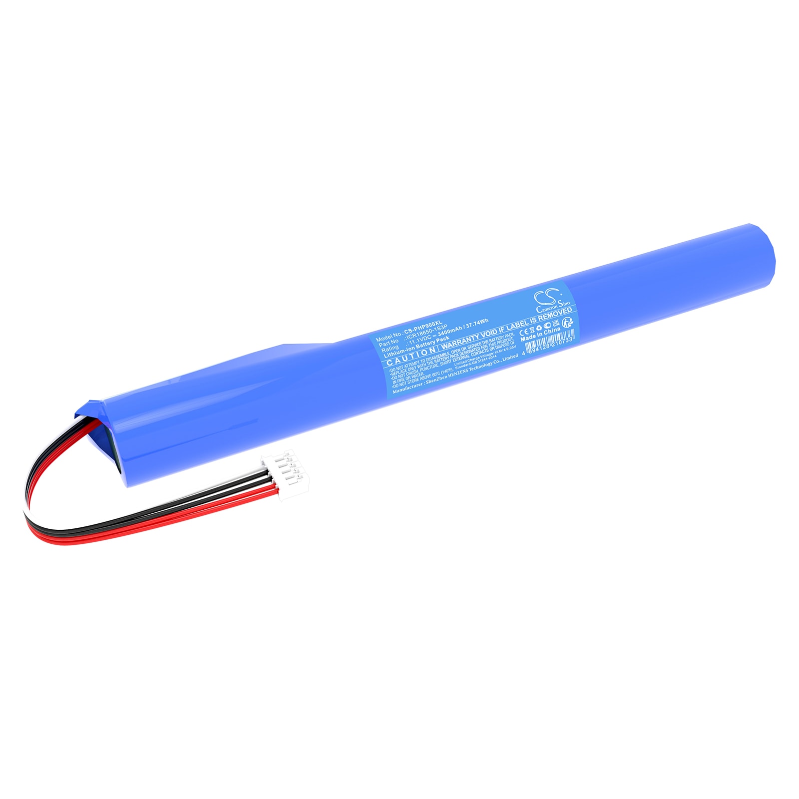 Batteri til høyttaler for Philips Fidelio P9, P9BLK/98, P9SLV/98 og andre.