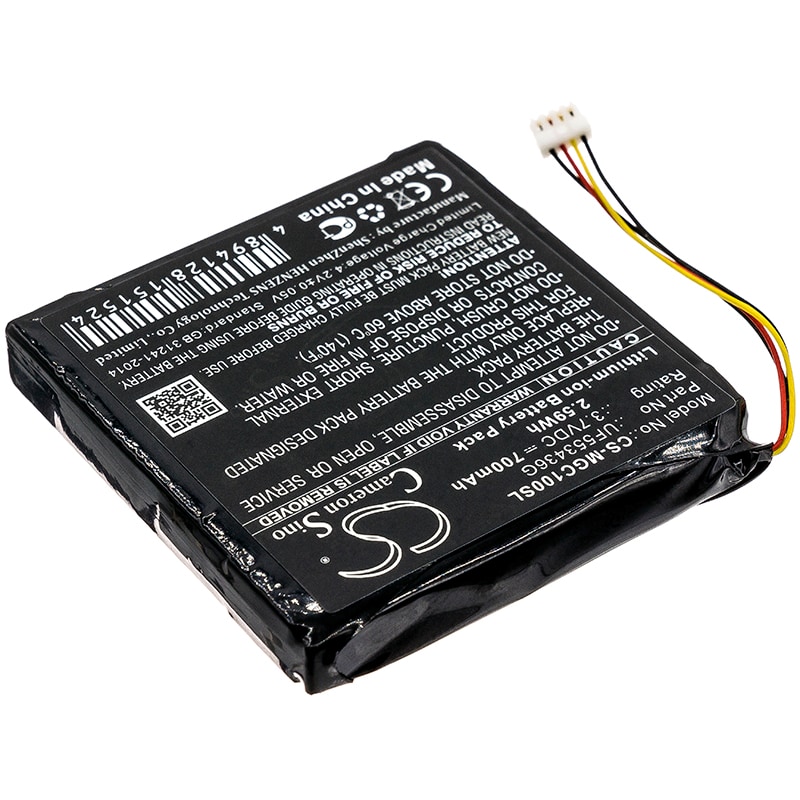 Batteri for Navigator, GPS for Magellan Cyclo100, Cyclo 100