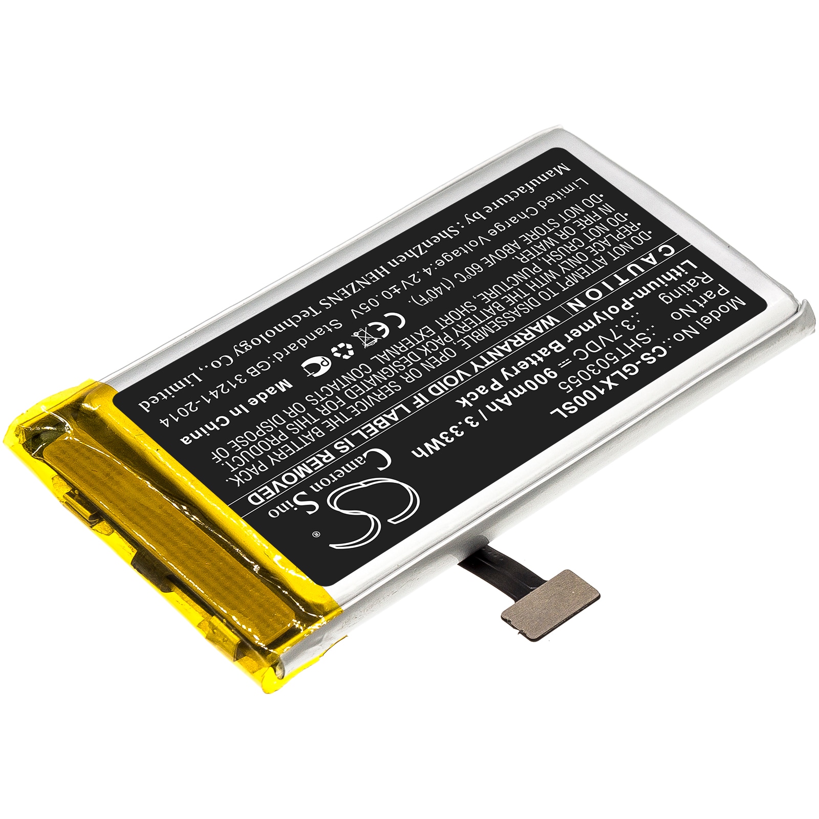 Batteri til Navigator, GPS for Golf Buddy VTX, DSC-VTX-100