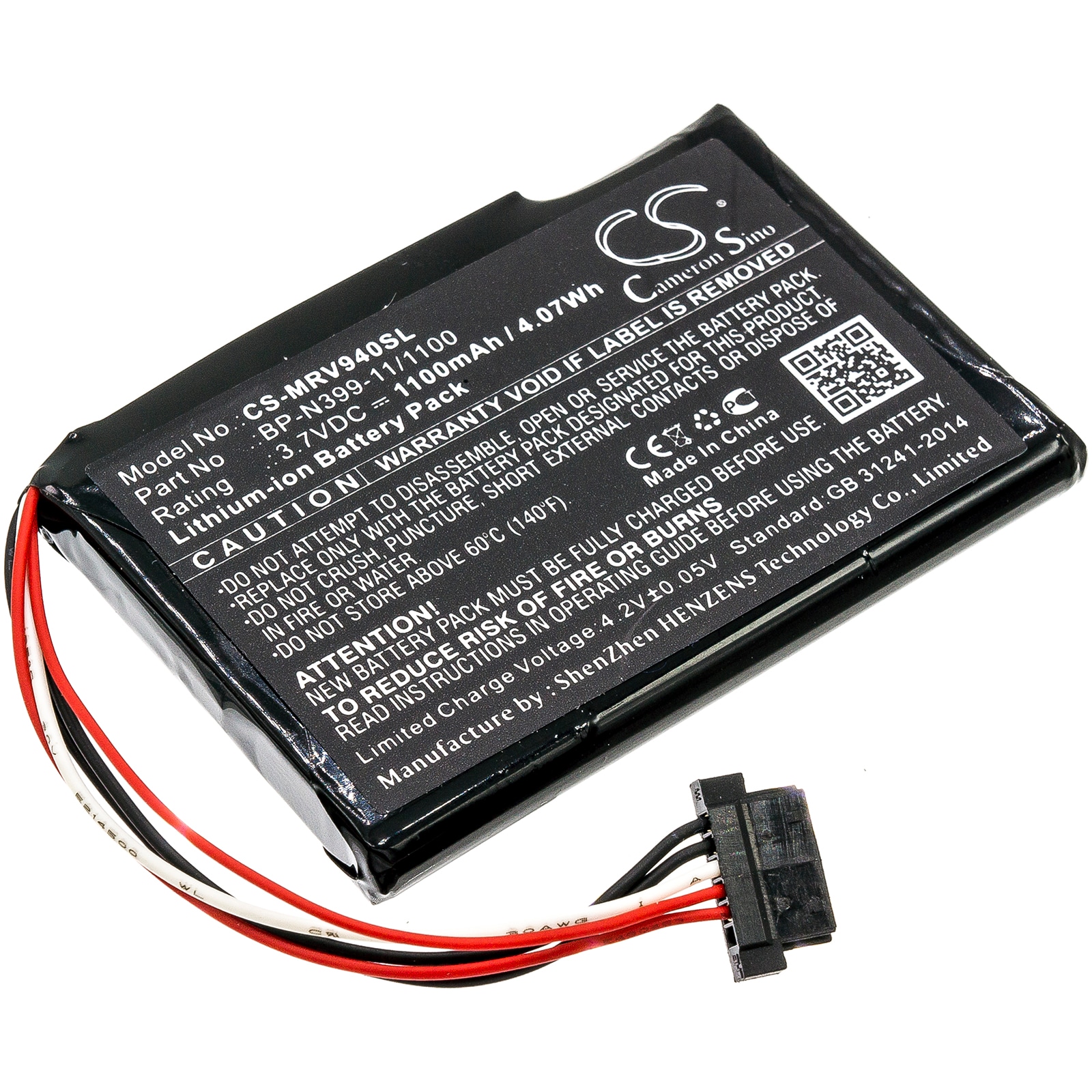 Batteri for navigator, GPS for Magellan RoadMate RV 9490T-LMB